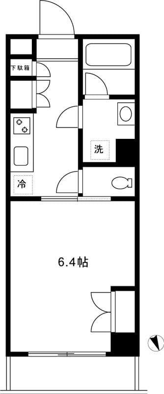 ミテッツァ大森Ⅱ 406