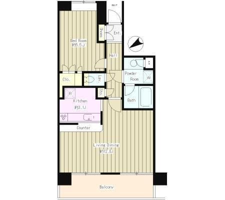 Casa-Aile 302 間取り図