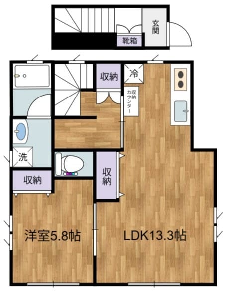 パークサイドプルメリア 2F