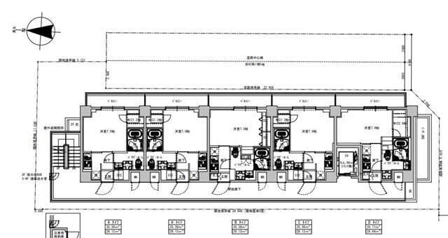 S-RESIDENCE木場fluspark 805 間取り図