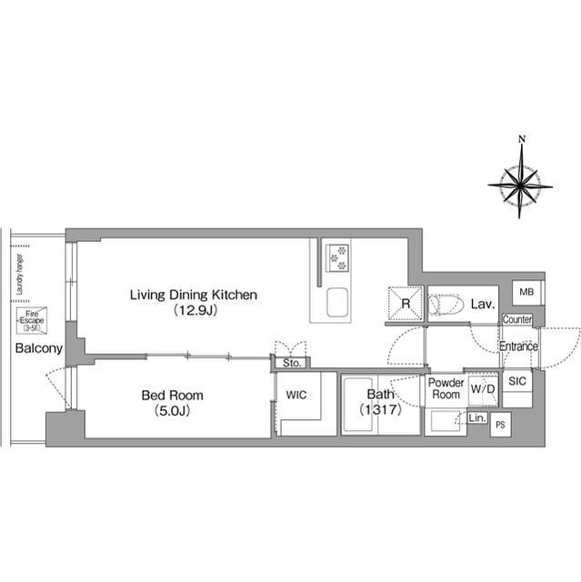 コンフォリア・リヴ永福町 402