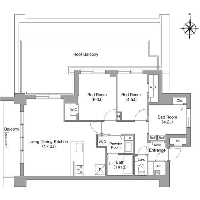 コンフォリア・リヴ永福町 504