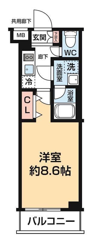 ARCOBALENO OHANAJAYA 110 間取り図