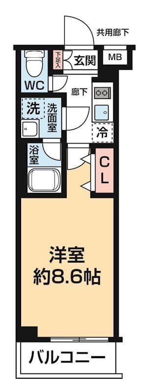 ARCOBALENO OHANAJAYA 307 間取り図