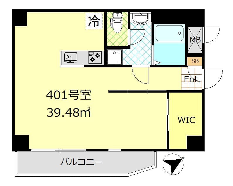 コージーコート西新宿 401
