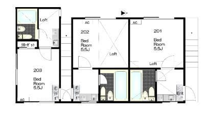 ミノルハイツA Aの写真