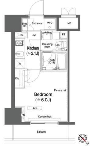カスタリア大森Ⅱ 1206
