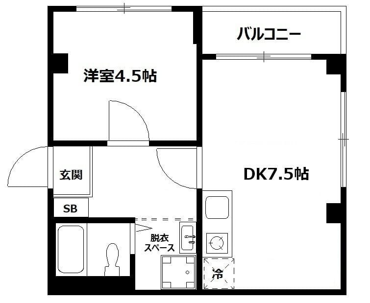 OTビル 3A 間取り図