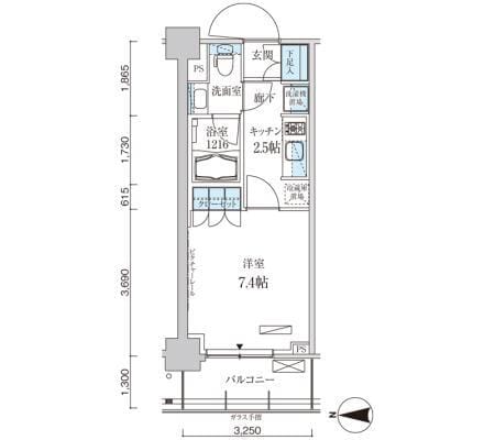 パークアクシス菊川ステーションゲート 906