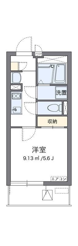 クレイノコラットⅠ 303 間取り図