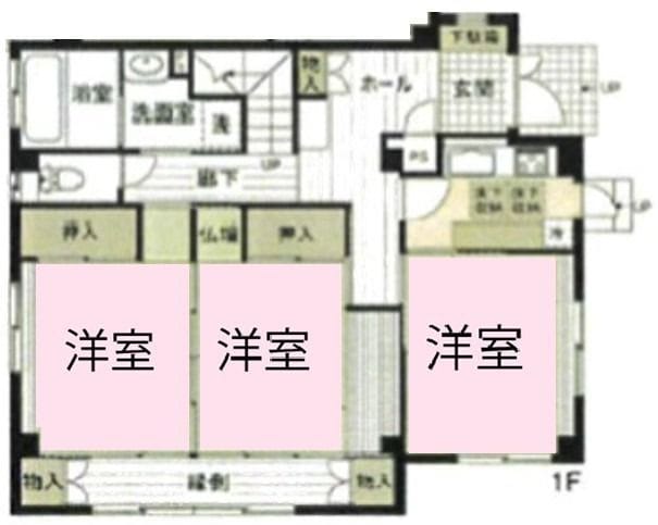 クロノス江戸川 101 間取り図