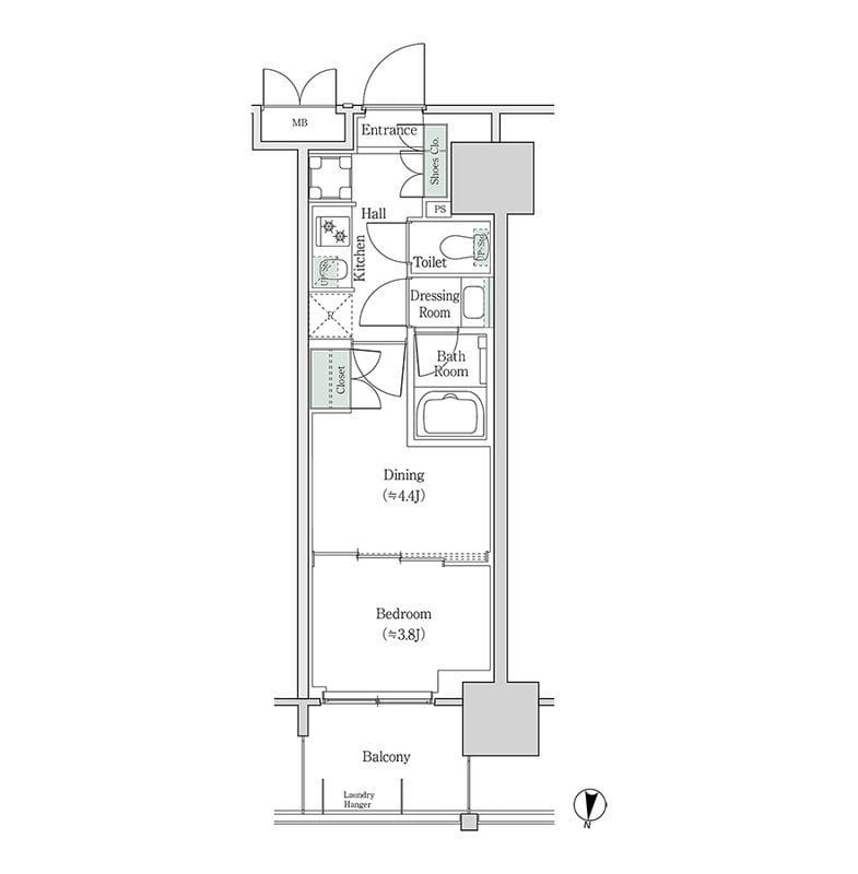 ブルックサイドレジデンス木場 1027