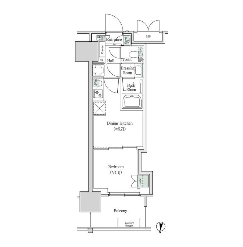 ブルックサイドレジデンス木場 1030
