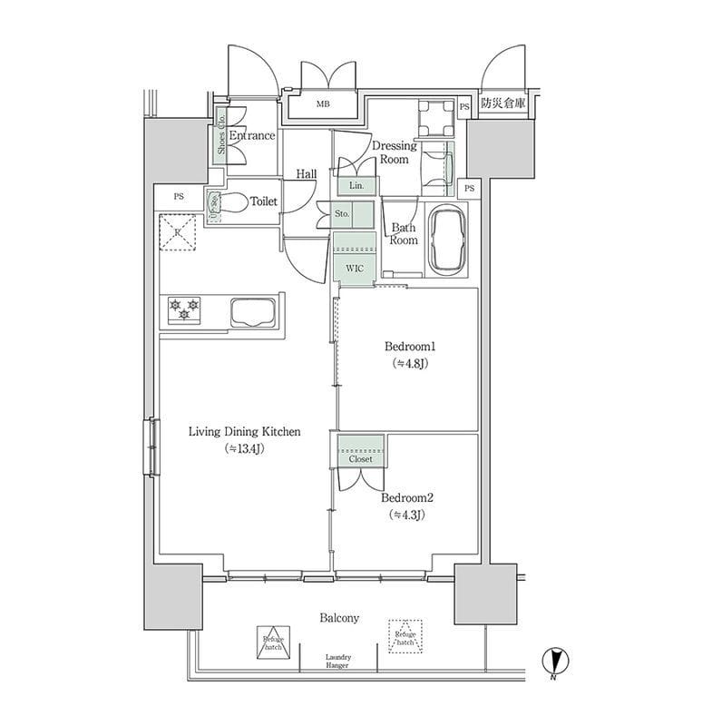 ブルックサイドレジデンス木場 223