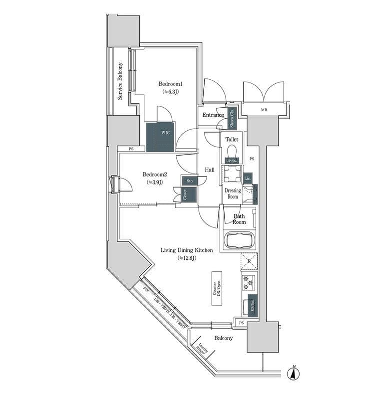 ブルックサイドレジデンス木場 301