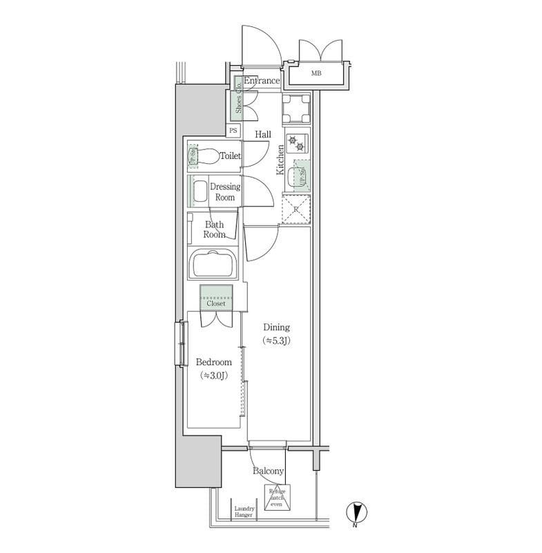 ブルックサイドレジデンス木場 326