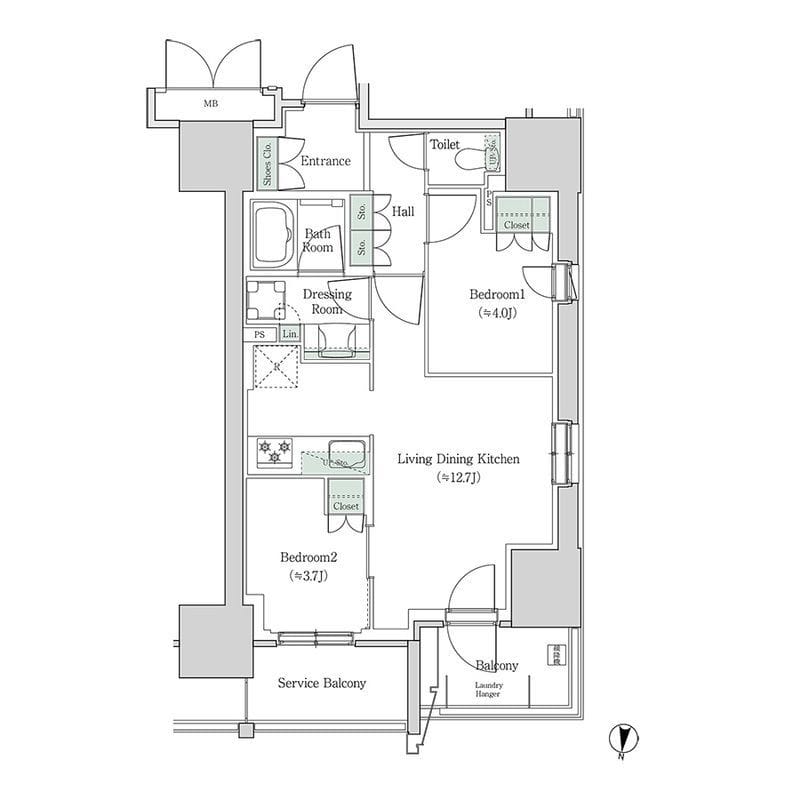 ブルックサイドレジデンス木場 343