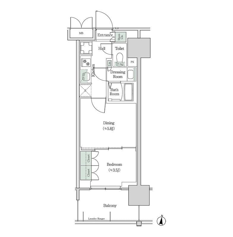 ブルックサイドレジデンス木場 413