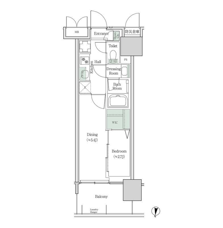 ブルックサイドレジデンス木場 529