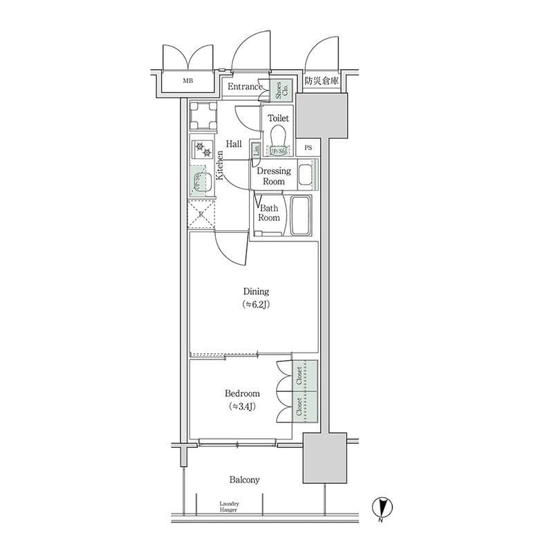 ブルックサイドレジデンス木場 531