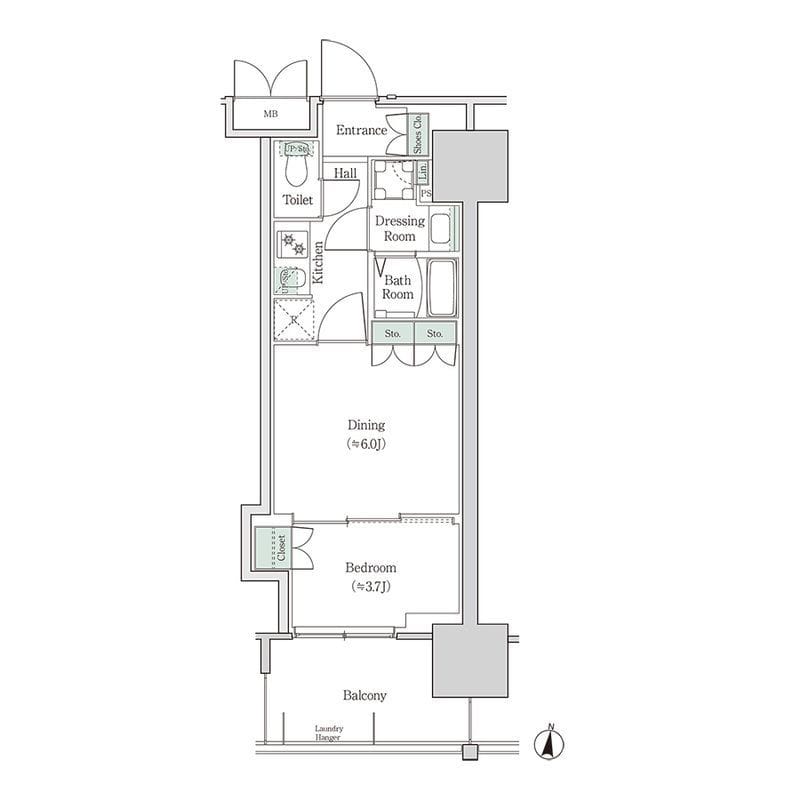 ブルックサイドレジデンス木場 909