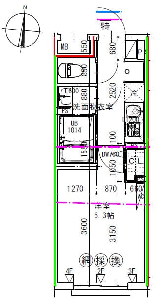 エルファーロ大岡山Ⅱ 0302