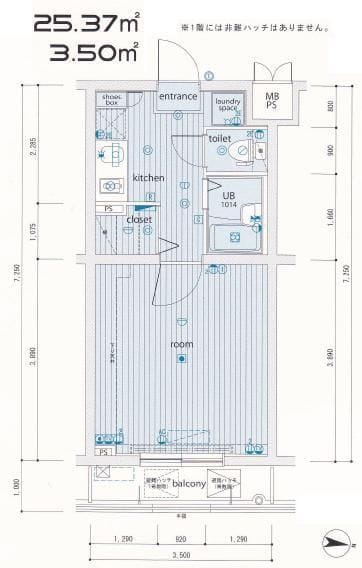 サンテミリオン千歳烏山 4階の写真