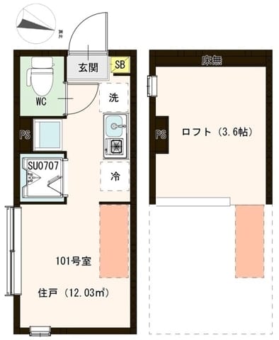 ソラニア上井草 101