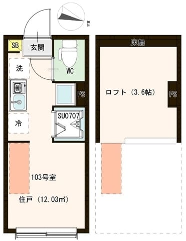 ソラニア上井草 103