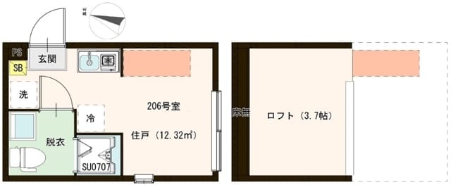 ソラニア上井草 206