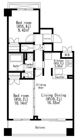 レジディア世田谷弦巻 0403