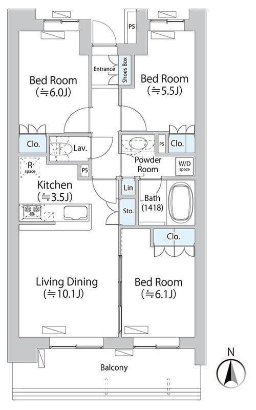 パークアクシス千歳船橋 102