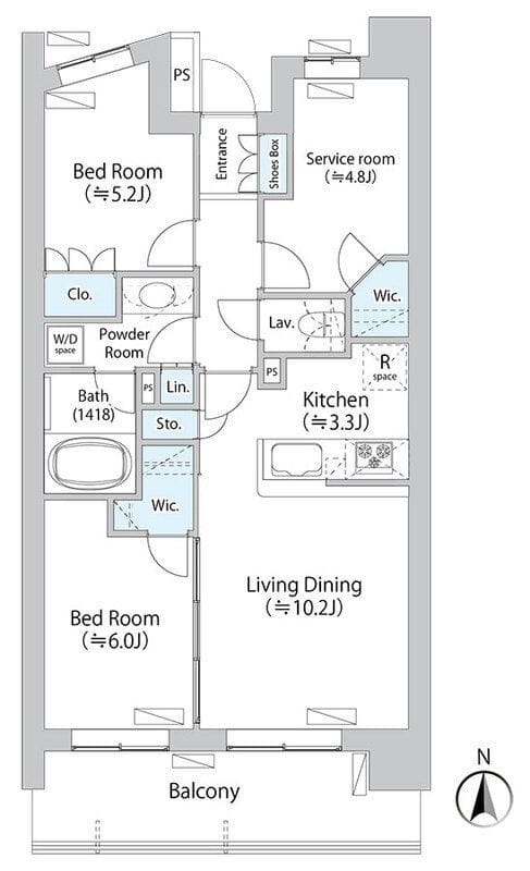 パークアクシス千歳船橋 207