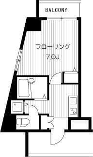 スカイコート代々木 701