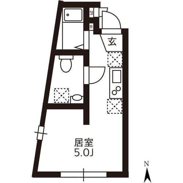 ホライゾンコート新宿西落合 303 間取り図