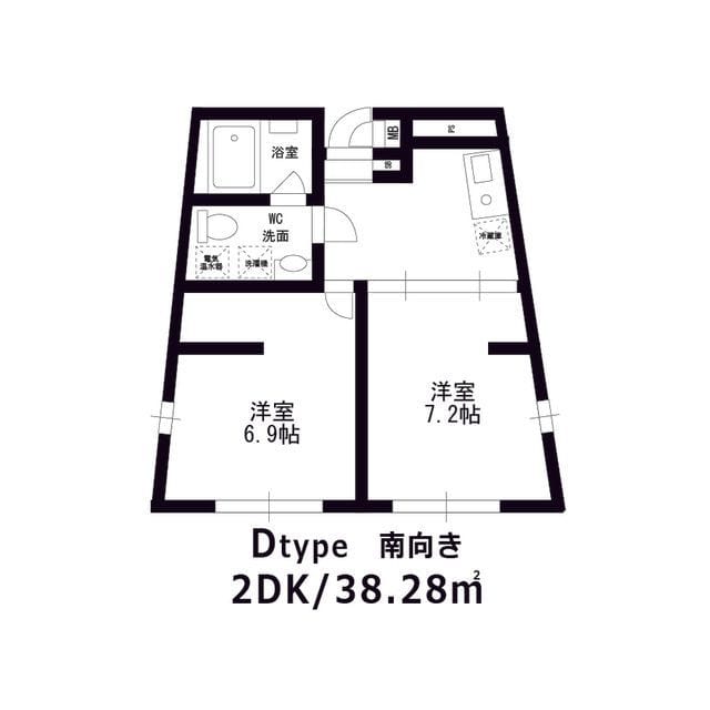 ホライゾンコート新宿西落合 402 間取り図