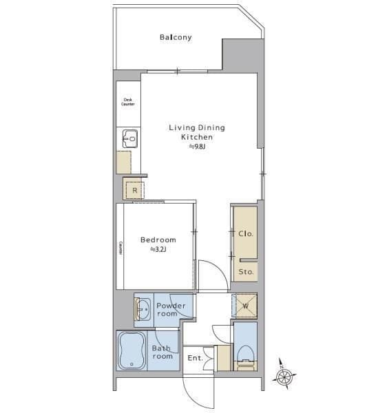 Brillia ist 浅草橋 1101