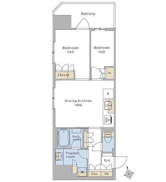 Brillia ist 浅草橋 802