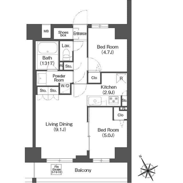コンフォリア・リヴ根岸二丁目 0601