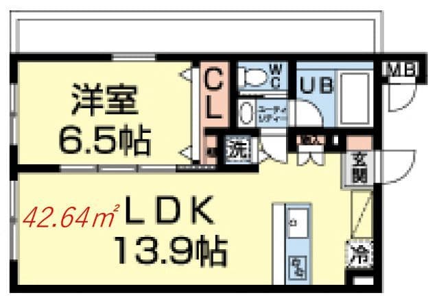 新築 rcレジ亀戸(アールシーレジカメイド) 501 間取り図