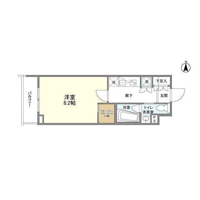 コンフォリア桜上水 211 間取り図