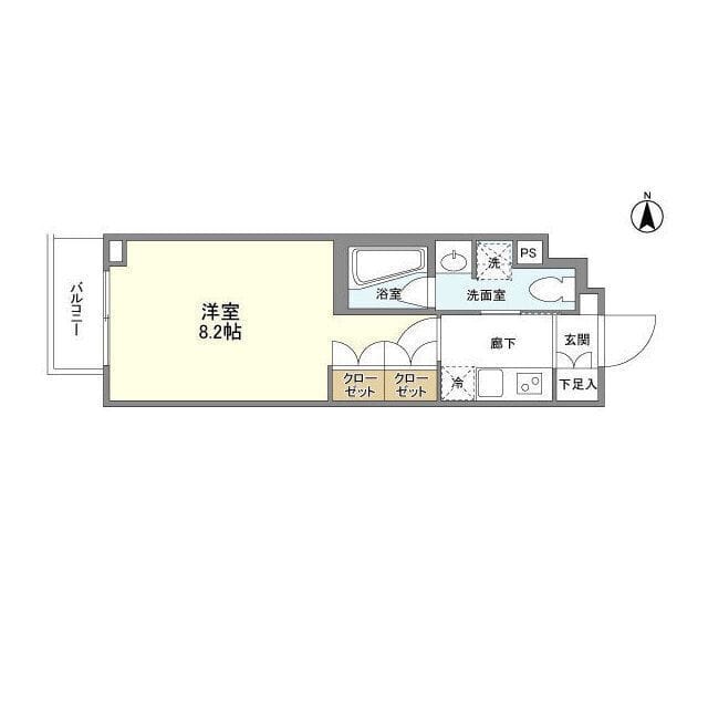 コンフォリア桜上水 220 間取り図