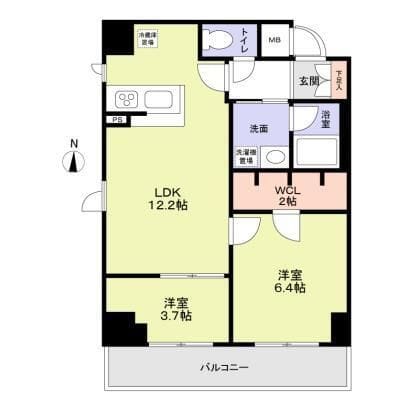 Grand,Forks清澄白河 302 間取り図