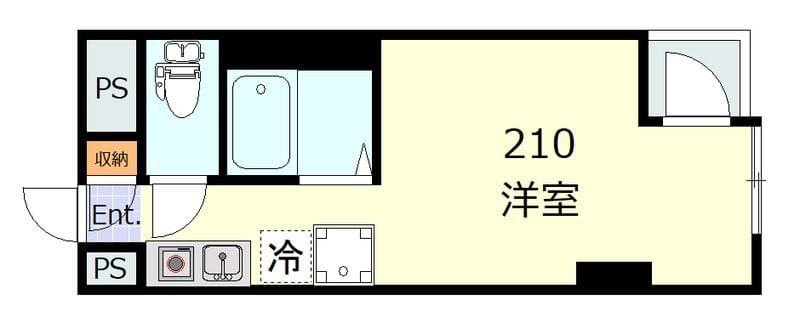 トーア岩本町マンション 210