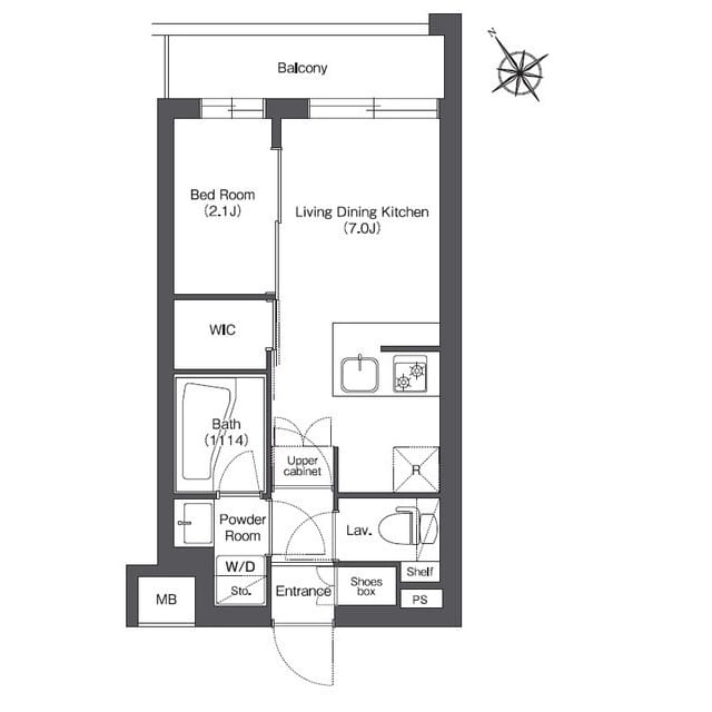 コンフォリア不動前 209