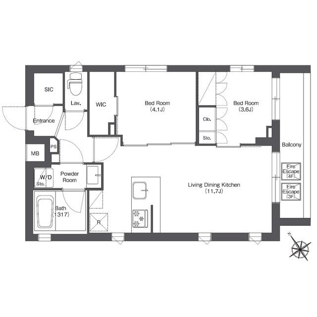 コンフォリア不動前 210