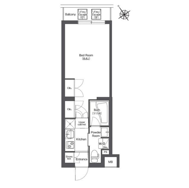コンフォリア不動前 302
