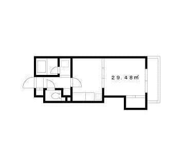 リーフロック 401 間取り図