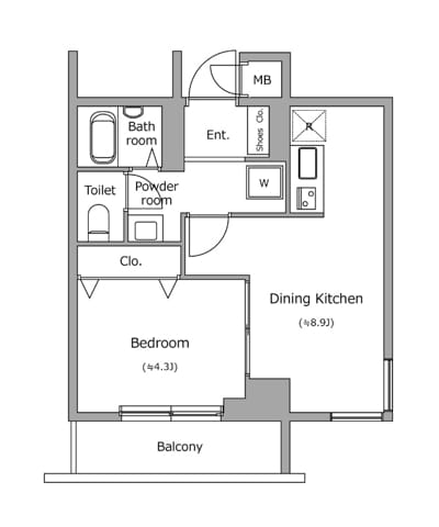 レジディア新宿イースト 0401