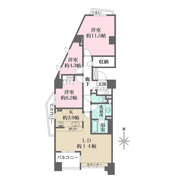 本郷真砂パークハウス壱番館の写真